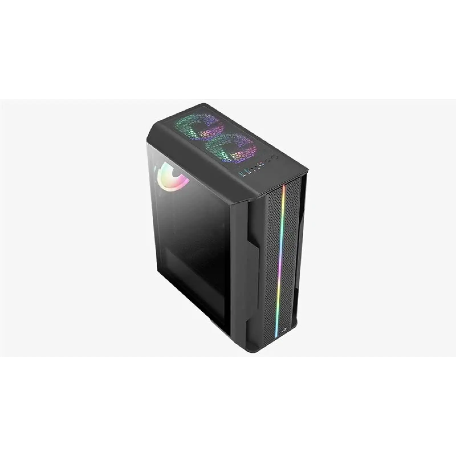 Корпус AeroCool Splinter Duo-G-BK-v1 (ACCM-PB26033.11) Black без БЖ UA