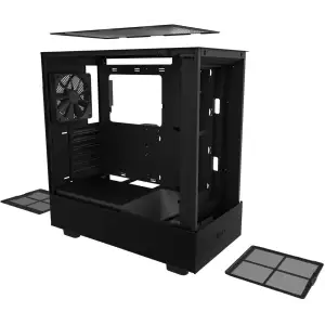 Корпус NZXT H5 Flow Black (CC-H51FB-01) без БЖ UA