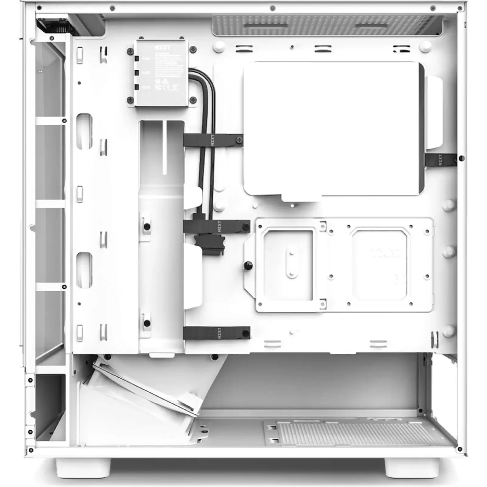 Корпус NZXT H5 Flow White (CC-H51FW-01) без БЖ UA
