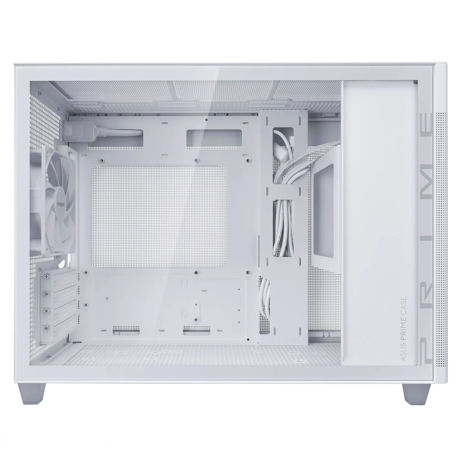 Корпус Asus Prime AP201 White Tempered Glass без БП (90DC00G3-B39010) UA