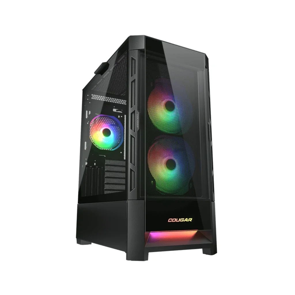 Корпус Cougar Duoface RGB Black без БП, Duoface RGB (Black) UA