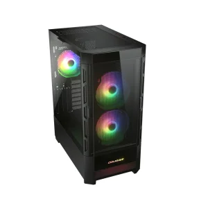 Корпус Cougar Duoface RGB Black без БП, Duoface RGB (Black) UA
