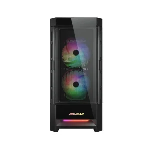 Корпус Cougar Duoface RGB Black без БП, Duoface RGB (Black) UA