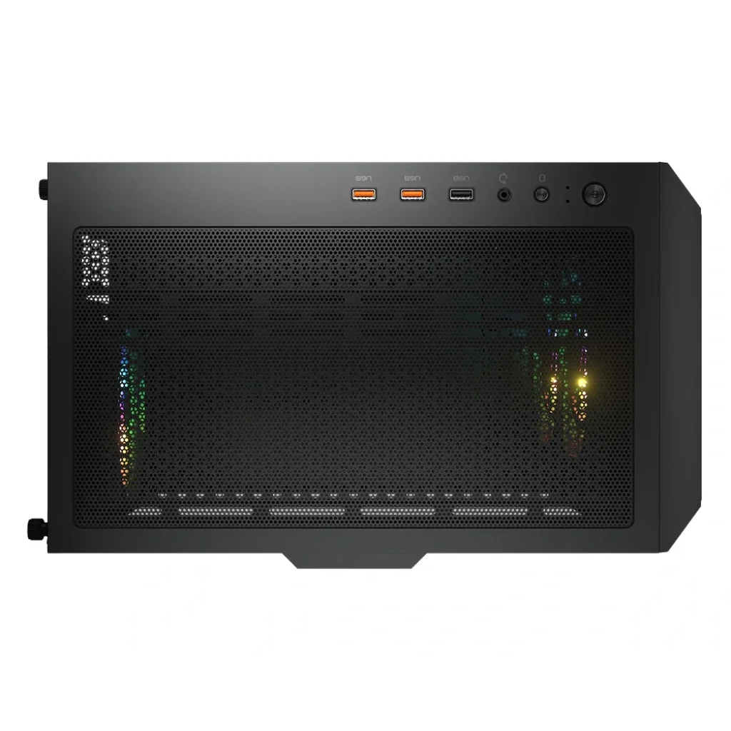 Корпус Cougar Duoface RGB Black без БП, Duoface RGB (Black) UA