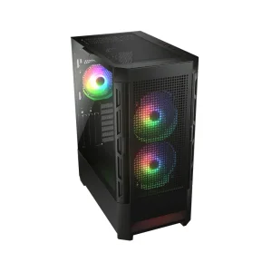 Корпус Cougar Duoface RGB Black без БП, Duoface RGB (Black) UA