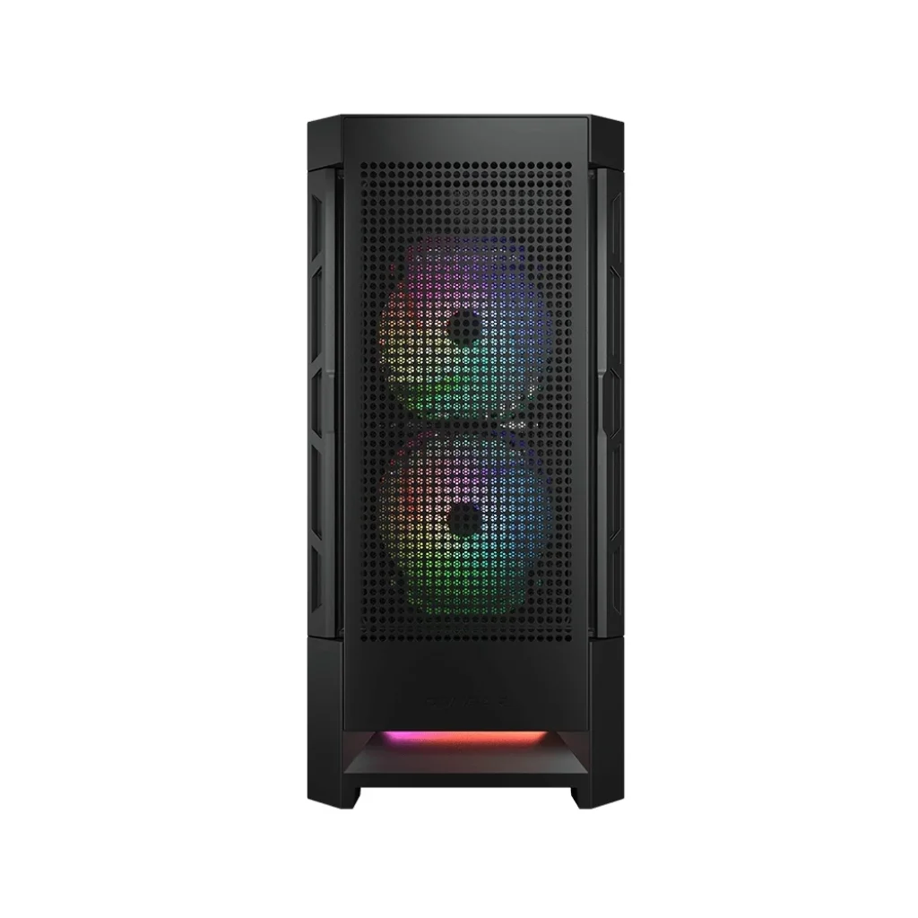 Корпус Cougar Duoface RGB Black без БП, Duoface RGB (Black) UA