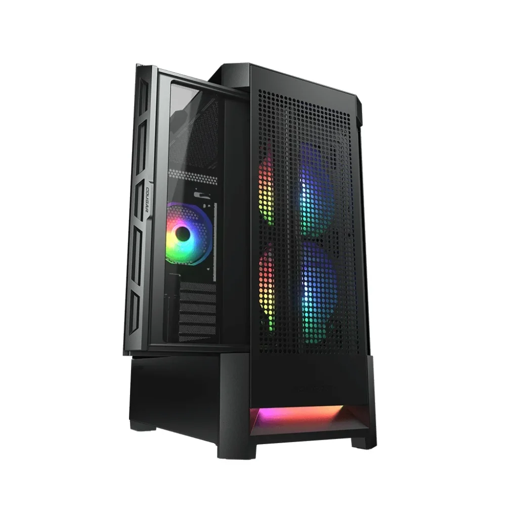 Корпус Cougar Airface RGB Black без БЖ UA