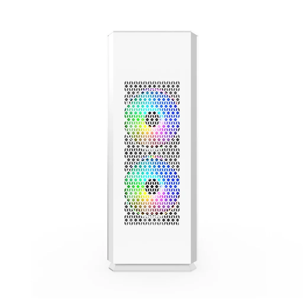 Корпус 1stPlayer UN1-3F2-W-WH White 750W, UN1-3F2-W-WH&PS-750SFX UA