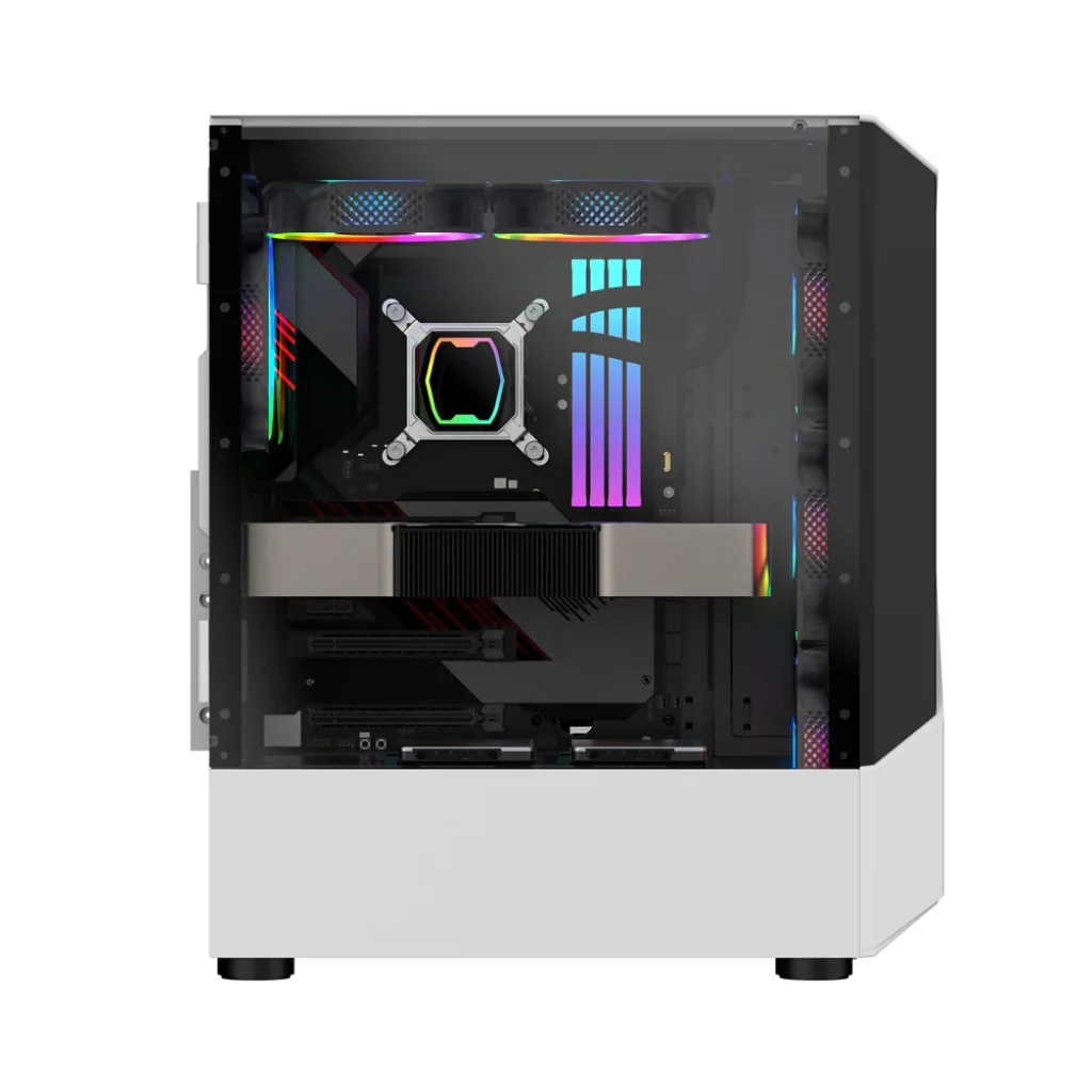 Корпус 1stPlayer F3-A-WH-4F1 White без БЖ UA