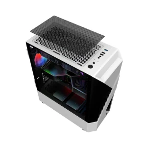 Корпус 1stPlayer F3-A-WH-4F1 White без БЖ UA