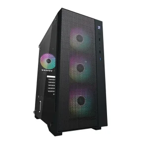 Корпус DeepCool Matrexx 55 Mesh ADD-RGB 4F Black (DP-ATX-MATREXX55-MESH-AR-4F) без БЖ UA