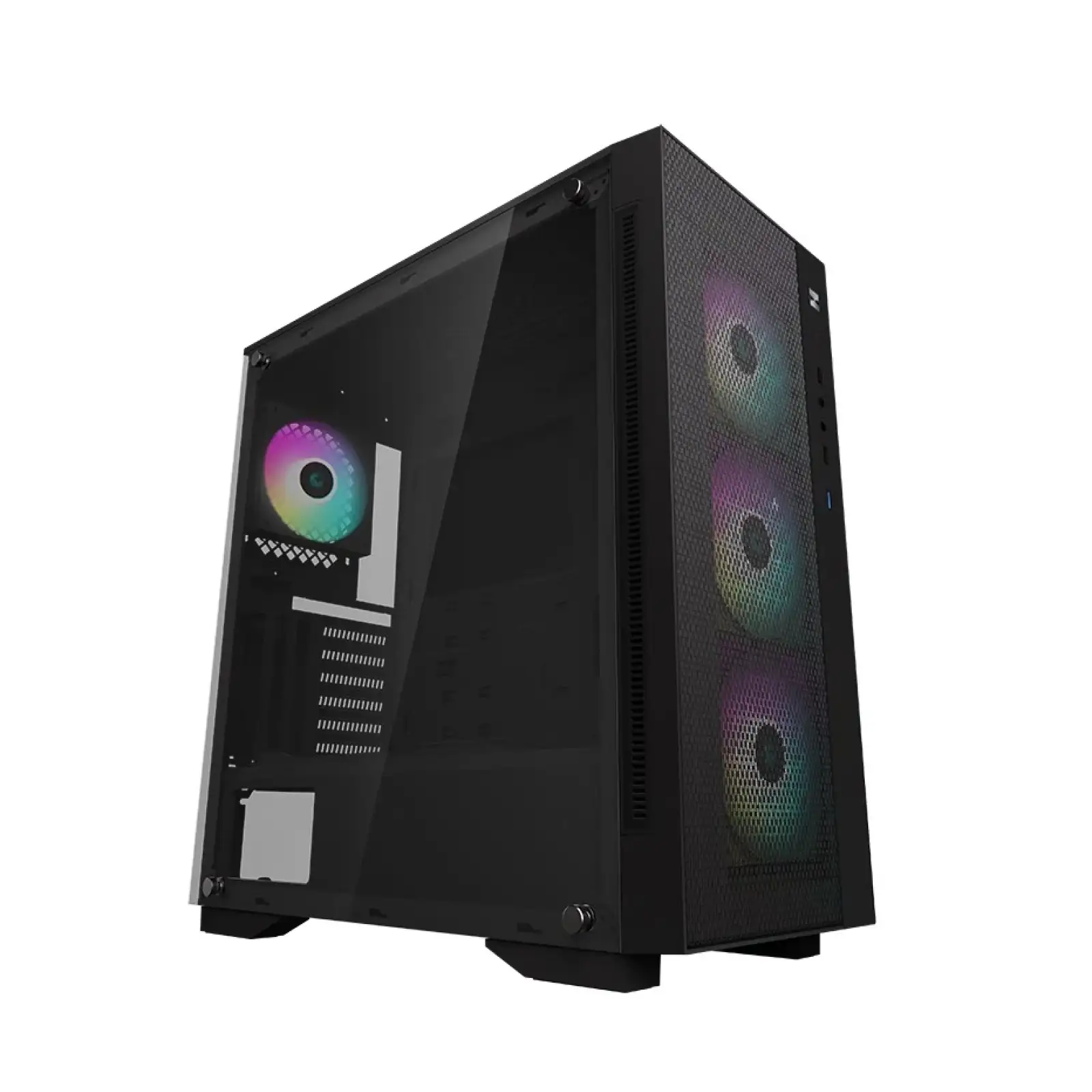 Корпус DeepCool Matrexx 55 Mesh ADD-RGB 4F Black (DP-ATX-MATREXX55-MESH-AR-4F) без БЖ UA