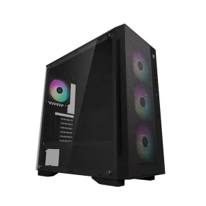 Корпус DeepCool Matrexx 55 Mesh ADD-RGB 4F Black (DP-ATX-MATREXX55-MESH-AR-4F) без БЖ UA