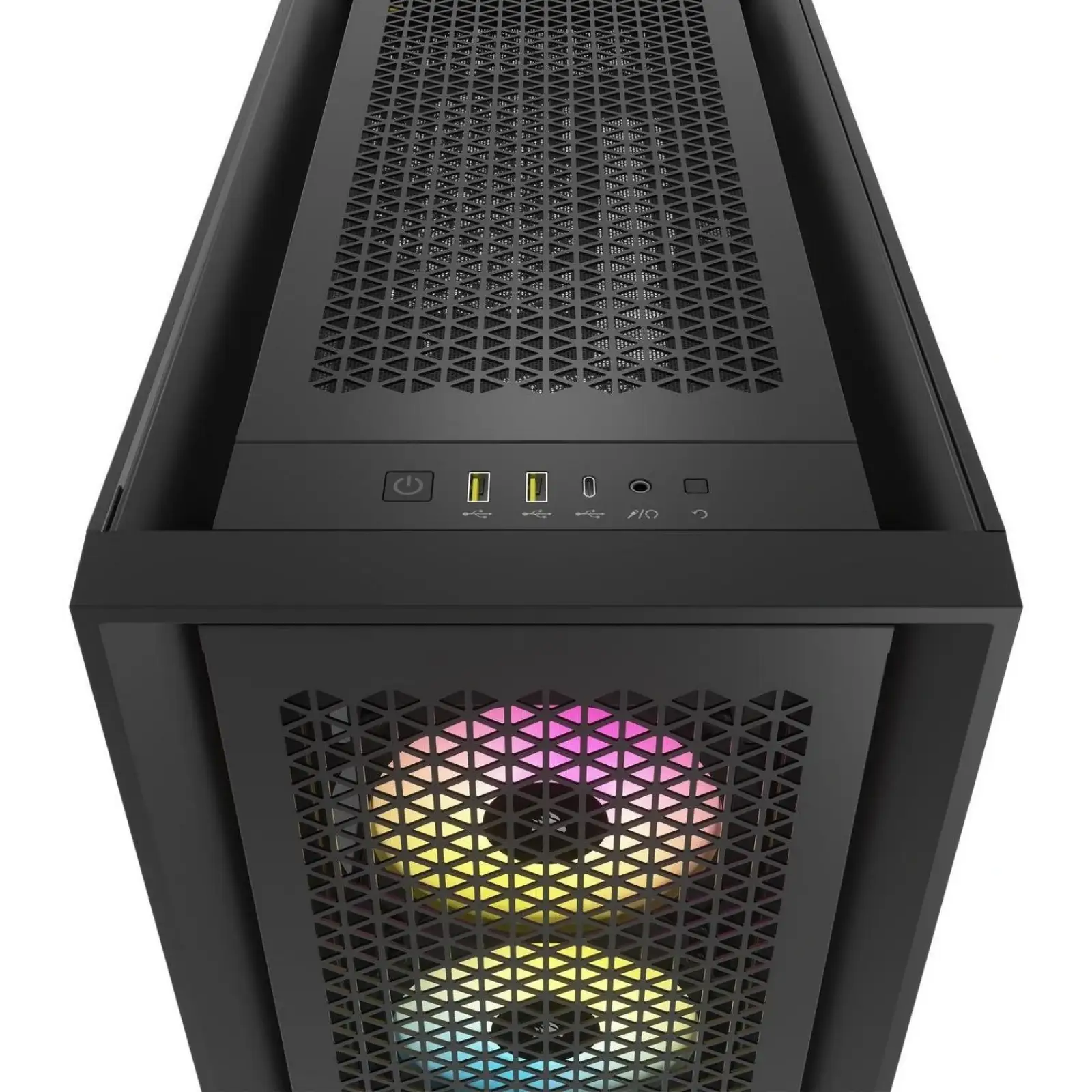 Корпус Corsair iCUE 5000D RGB AirFlow Tempered Glass Black (CC-9011242-WW) без БЖ UA
