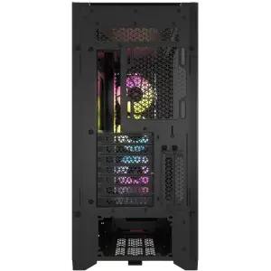 Корпус Corsair iCUE 5000D RGB AirFlow Tempered Glass Black (CC-9011242-WW) без БЖ UA