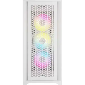 Корпус Corsair iCUE 5000D RGB AirFlow Tempered Glass White (CC-9011243-WW) без БП UA
