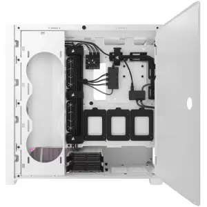 Корпус Corsair iCUE 5000D RGB AirFlow Tempered Glass White (CC-9011243-WW) без БП UA