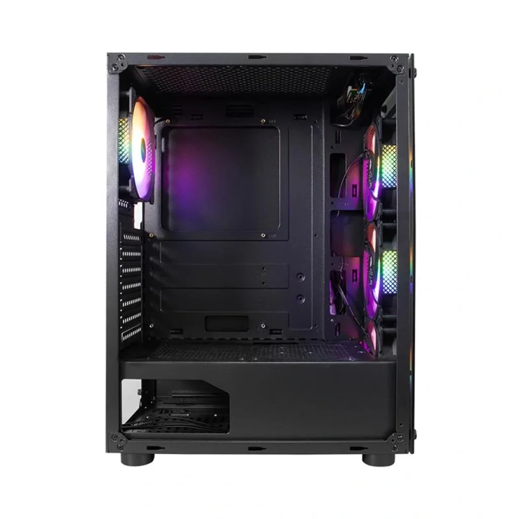 Корпус 1stPlayer V3-B-4F1 Black без БЖ UA