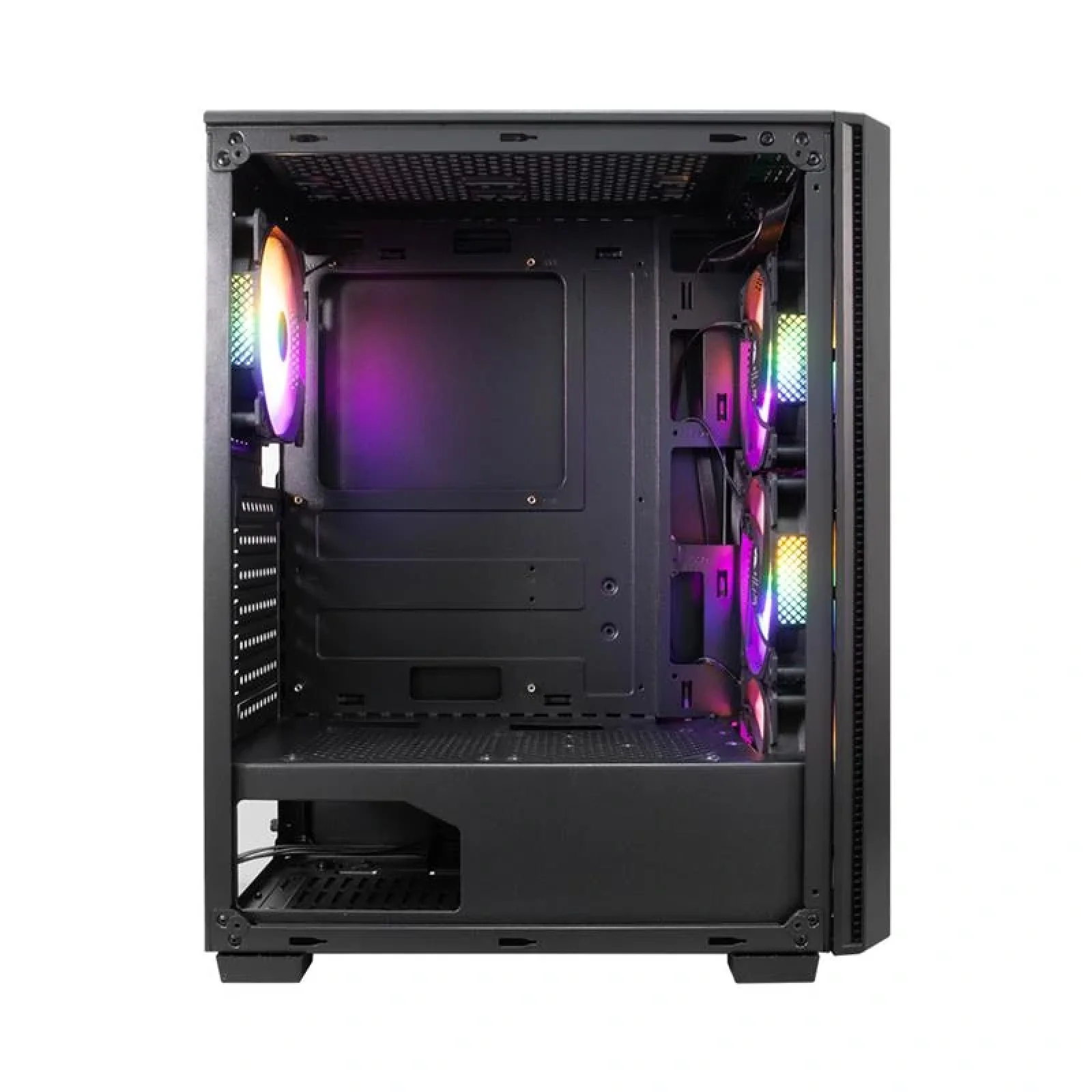 Корпус 1stPlayer V4-4F1 Black без БП UA