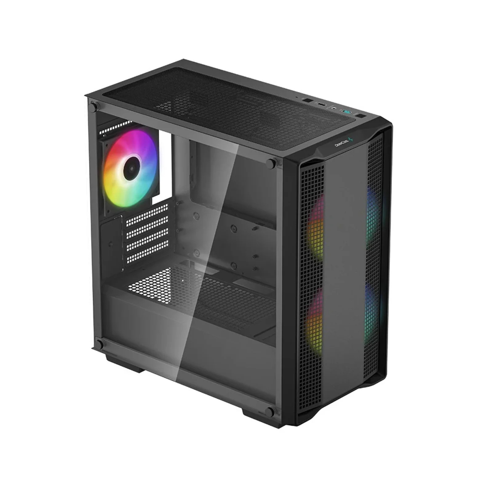 Корпус DeepCool CC360 ARGB (R-CC360-BKAPM3-G-1) без БП UA