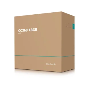 Корпус DeepCool CC360 ARGB (R-CC360-BKAPM3-G-1) без БП UA