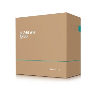 Корпус DeepCool CC360 WH ARGB (R-CC360-WHAPM3-G-1) без БП UA