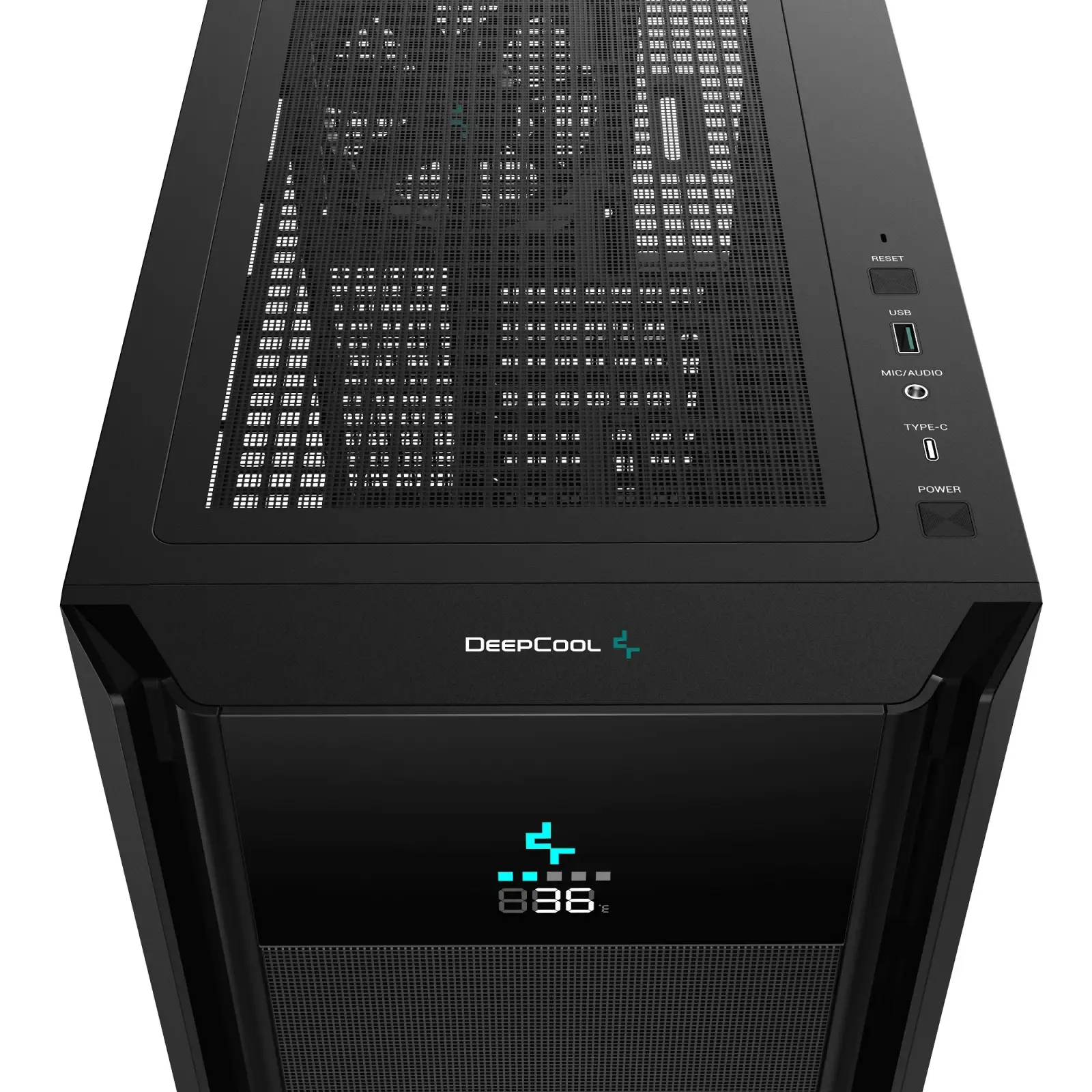 Корпус DeepCool CH510 Mesh Digital Black (R-CH510-BKNSE1-G-1) без БЖ UA