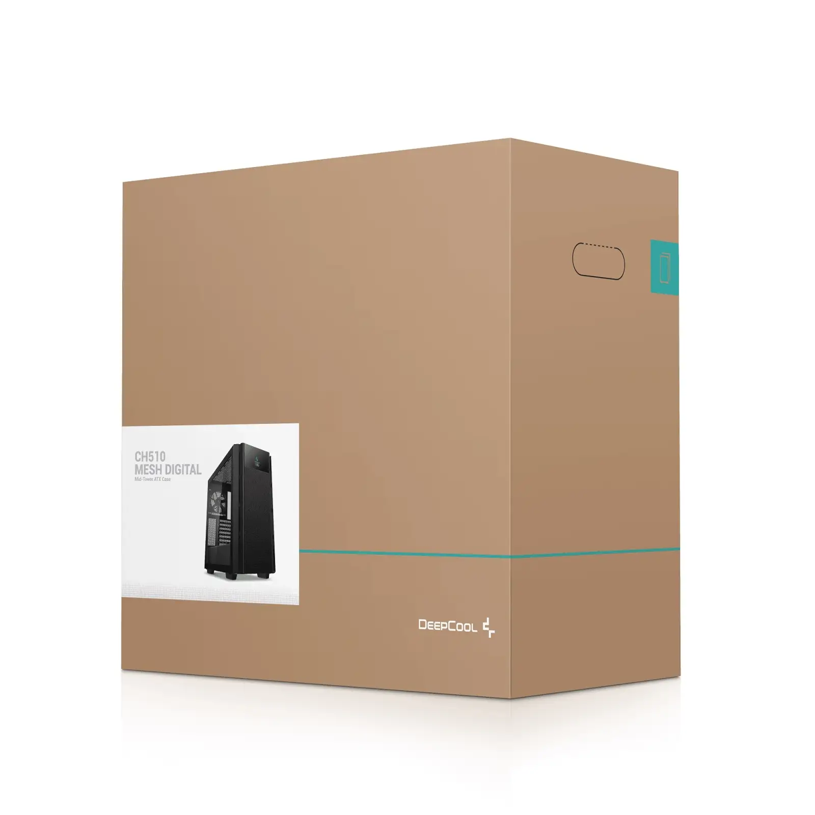 Корпус DeepCool CH510 Mesh Digital Black (R-CH510-BKNSE1-G-1) без БЖ UA