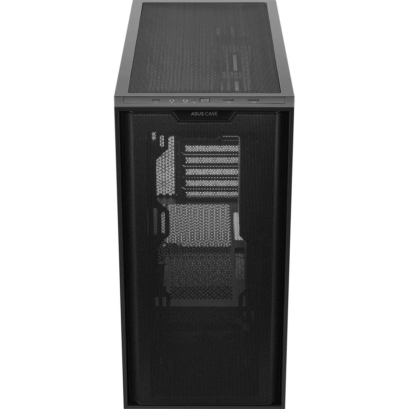 Корпус Asus A21 Black Tempered Glass без БЖ (90DC00H0-B09000) UA