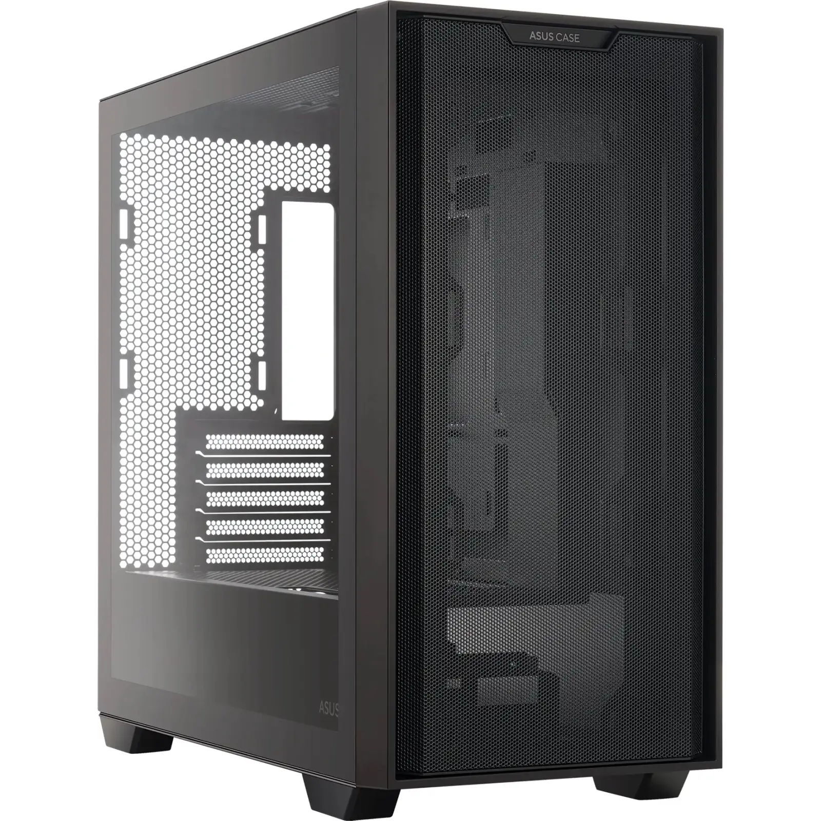 Корпус Asus A21 Black Tempered Glass без БЖ (90DC00H0-B09000) UA