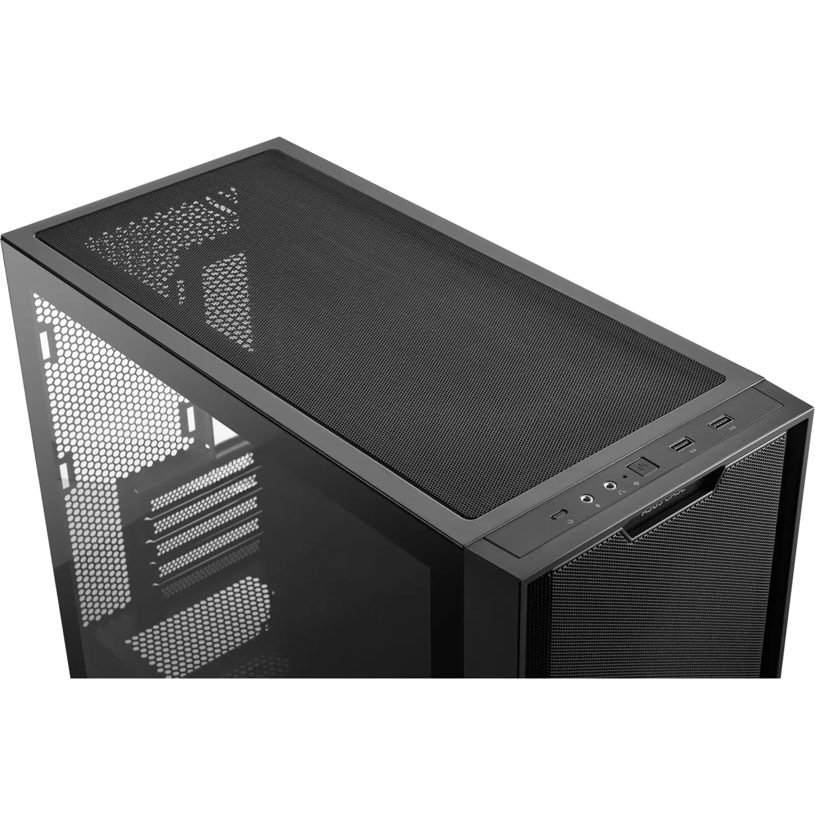Корпус Asus A21 Black Tempered Glass без БЖ (90DC00H0-B09000) UA