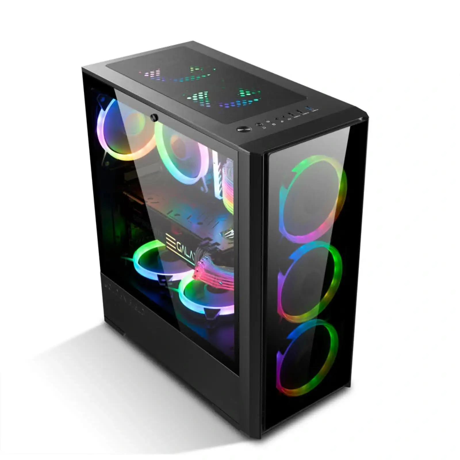 Корпус Golden Field 7681(P1B) Black без БЖ UA