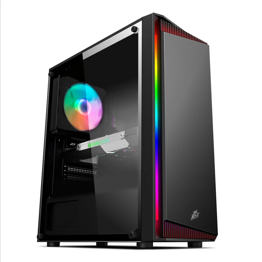 Корпус 1stPlayer RB-4-1G6-BK Black без БЖ UA