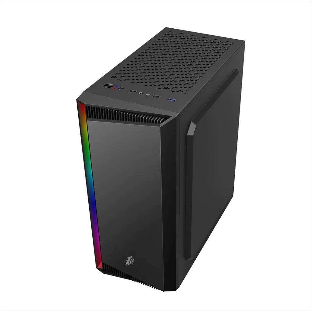 Корпус 1stPlayer RB-4-1G6-BK Black без БЖ UA