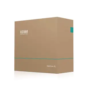 Корпус DeepCool CC560 Black (R-CC560-BKGAA4-G-1) без БЖ UA