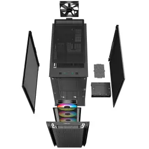 Корпус DeepCool CG560 (R-CG560-BKAAE4-G-1) без БЖ UA