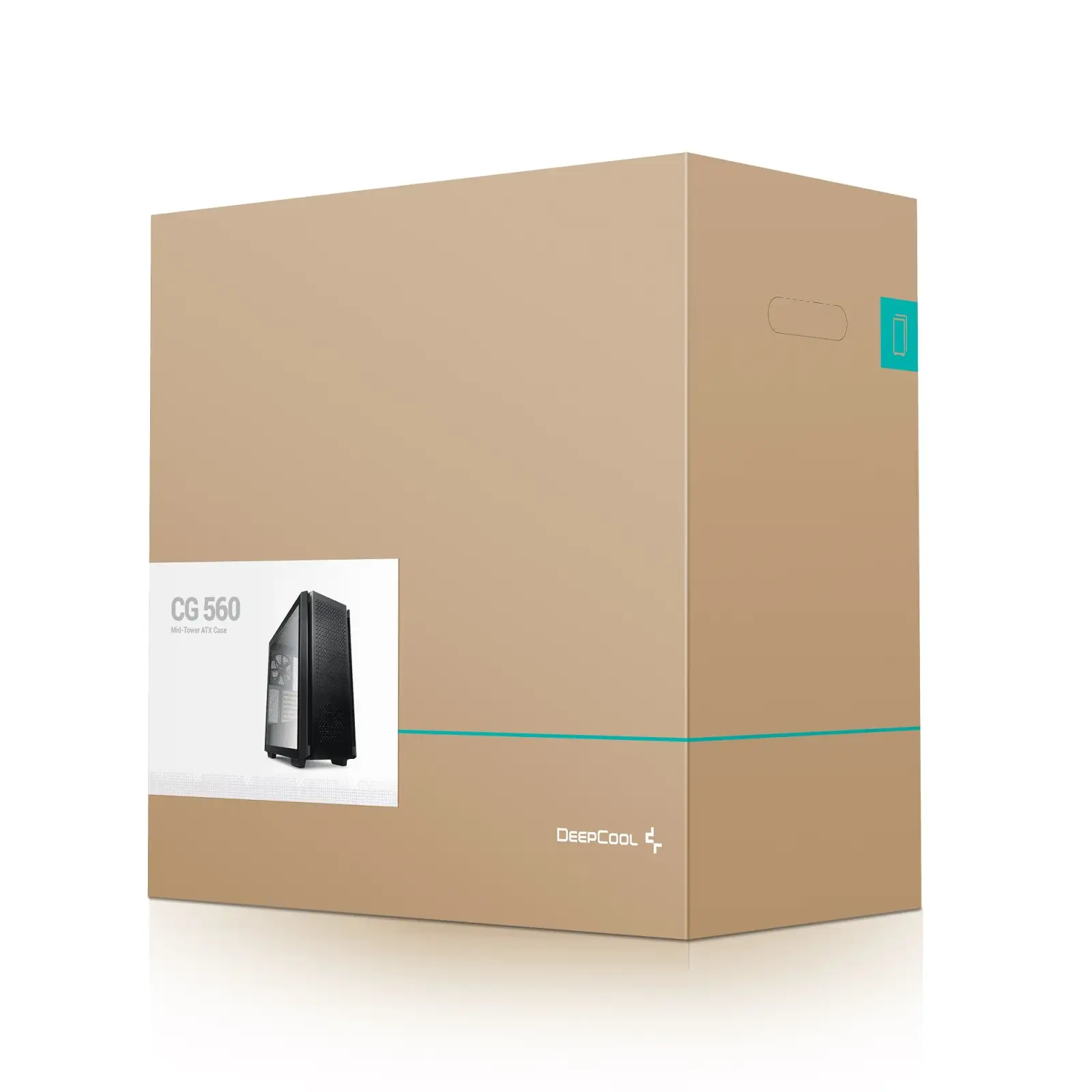 Корпус DeepCool CG560 (R-CG560-BKAAE4-G-1) без БЖ UA