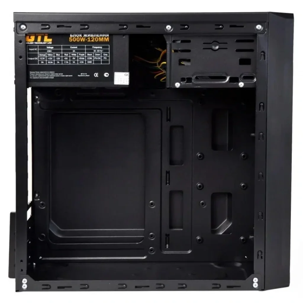 Корпус GTL 1603+ Black 400W UA