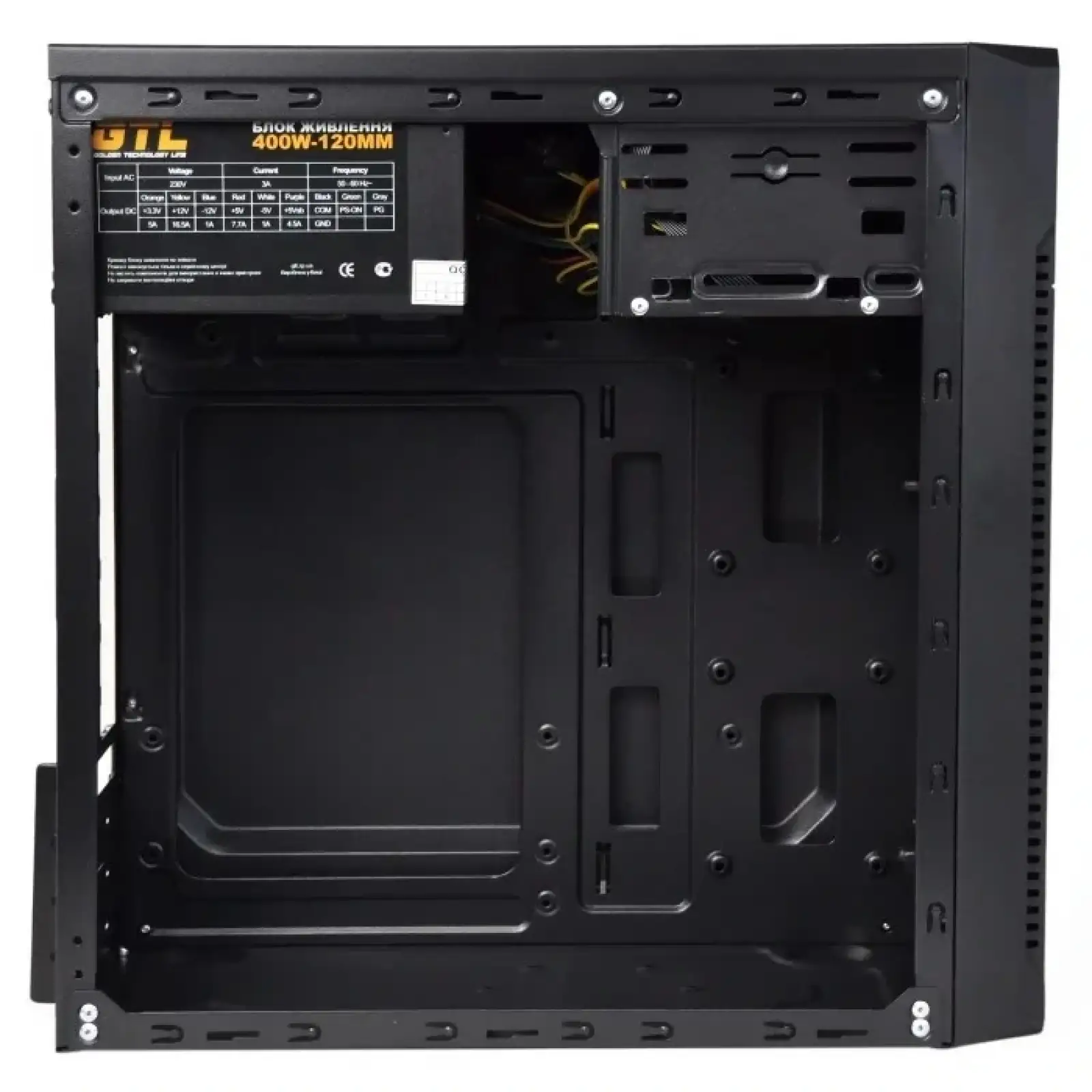 Корпус GTL 1617+ Black 400W UA