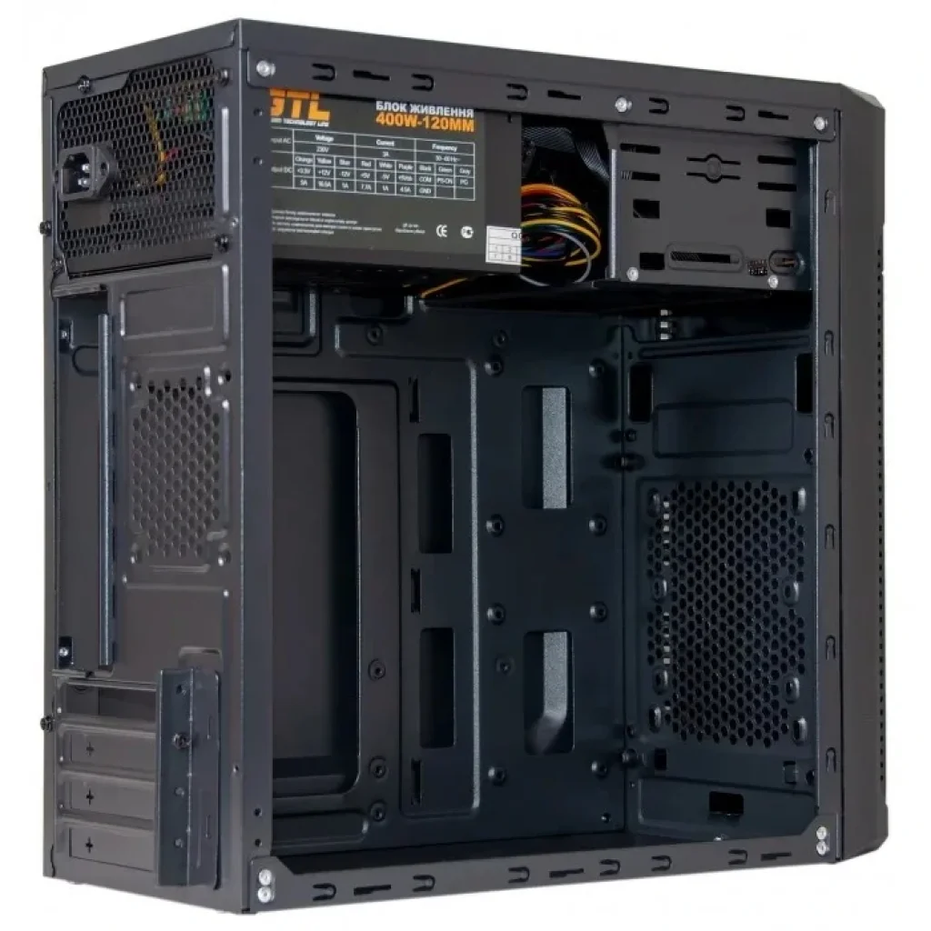 Корпус GTL 1617+ Black 400W UA