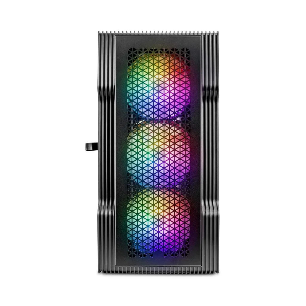 Корпус 1stPlayer T3-BK-4F1 Black без БЖ UA