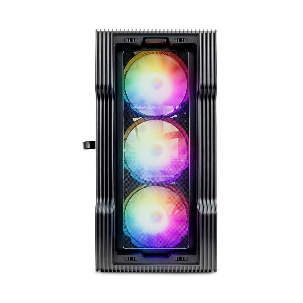 Корпус 1stPlayer T3-BK-4F1 Black без БЖ UA