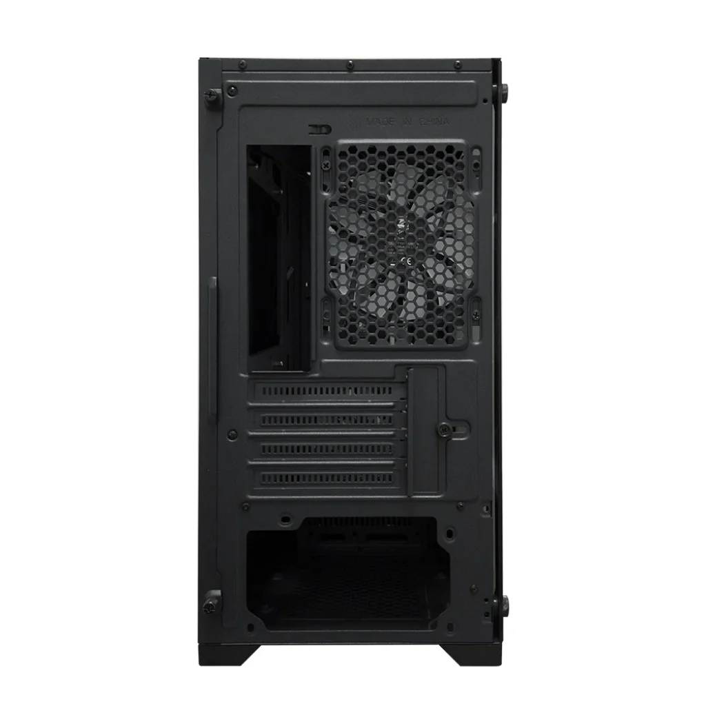 Корпус 1stPlayer T5-BK-4F1 Black без БП UA