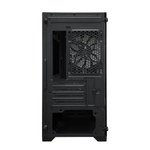 Корпус 1stPlayer T5-BK-4F1 Black без БП UA