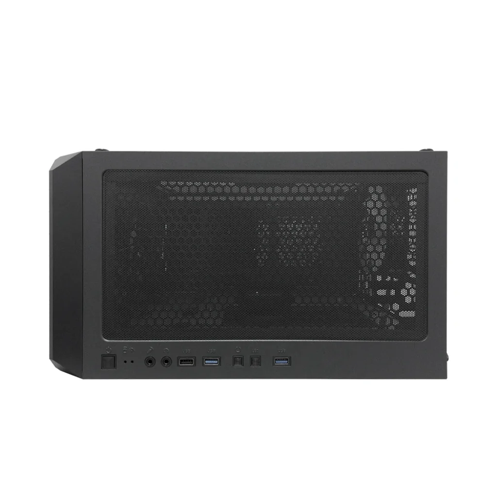 Корпус 1stPlayer T5-BK-4F1 Black без БП UA