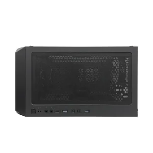 Корпус 1stPlayer T5-BK-4F1 Black без БП UA