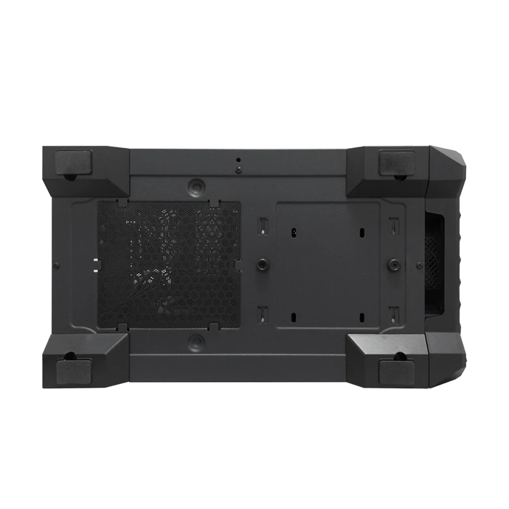 Корпус 1stPlayer T5-BK-4F1 Black без БП UA
