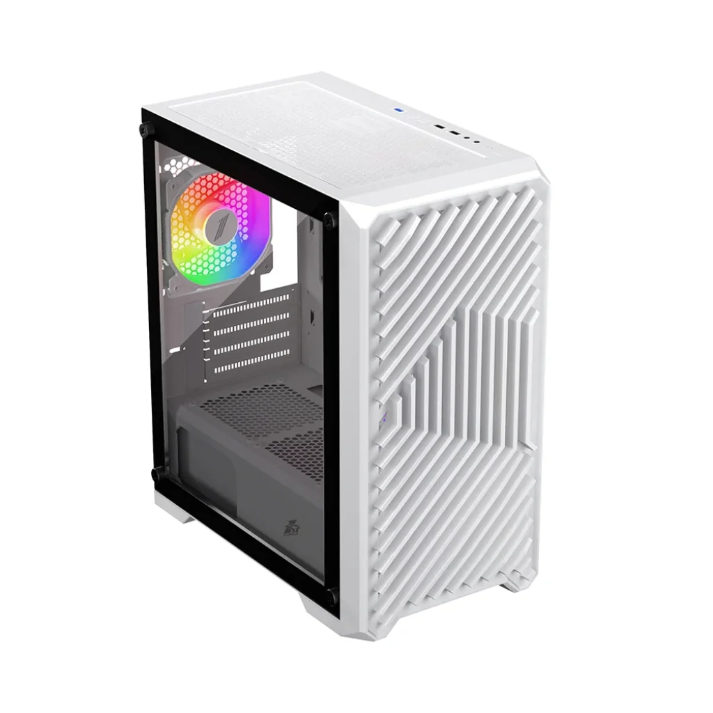 Корпус 1stPlayer T5-WH-4F1-W White без БП UA