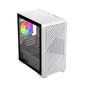 Корпус 1stPlayer T5-WH-4F1-W White без БП UA