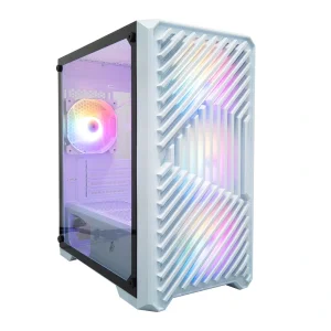 Корпус 1stPlayer T5-WH-4F1-W White без БП UA